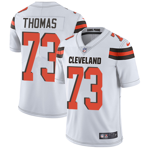 Nike Browns #73 Joe Thomas White Youth Stitched NFL Vapor Untouchable Limited Jersey